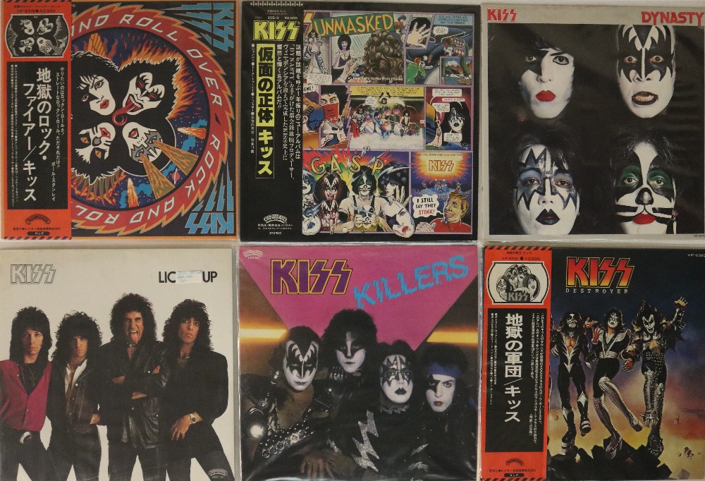 KISS / US & JAPANESE RELEASES - LPs. Killer bundle of 18 x LPs, including some duplicates/variants. - Image 2 of 3