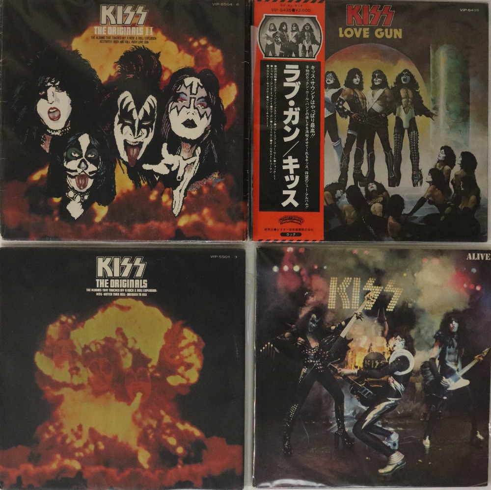 KISS / US & JAPANESE RELEASES - LPs. Killer bundle of 18 x LPs, including some duplicates/variants. - Image 3 of 3