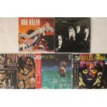 VAN HALEN & RELATED / US, UK & JAPANESE RELEASES - LPs/12".