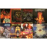 HEAVY METAL / THRASH / DEATH METAL - LPs. Rockin' bundle of 28 x LPs.