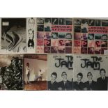 THE JAM / US PROMOS & STOCK COPIES - LPs/7". Stirrin' bundle of 7 x LPs plus 1 x 7".