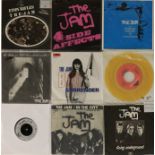 THE JAM / OVERSEAS RELEASES - 7". Tasty bundle of 14 x 7".