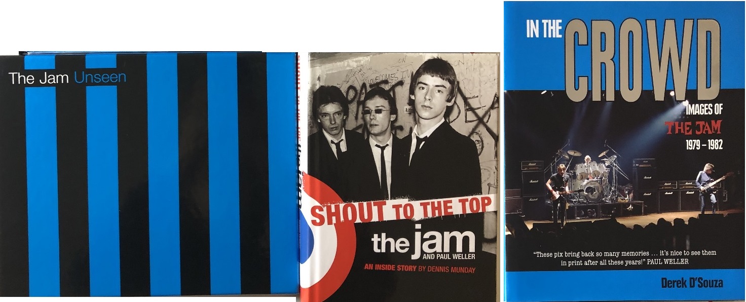 THE JAM BOOKS. Collection of The Jam related books in excellent condition.