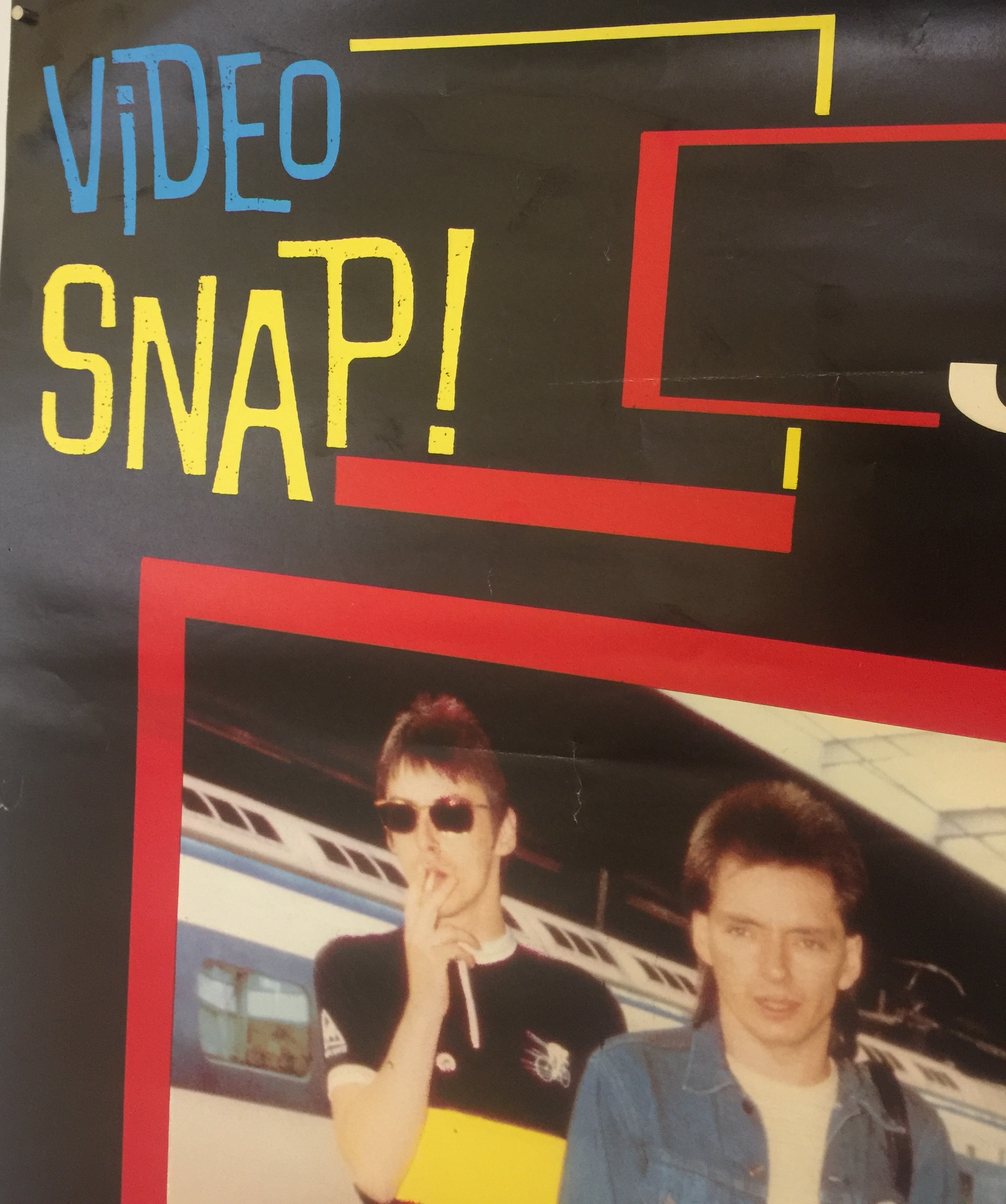 THE JAM VIDEO SNAP POSTER. An original poster for the VHS release of 'Video Snap'. Measures 16. - Image 2 of 3