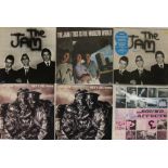 THE JAM / UK RELEASES - LPs. Fab bundle of 9 x LPs with some 1st pressings.