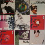 PAUL WELLER / SINGLES PACK - 7". Superb bundle of 17 x 7", including some private releases.