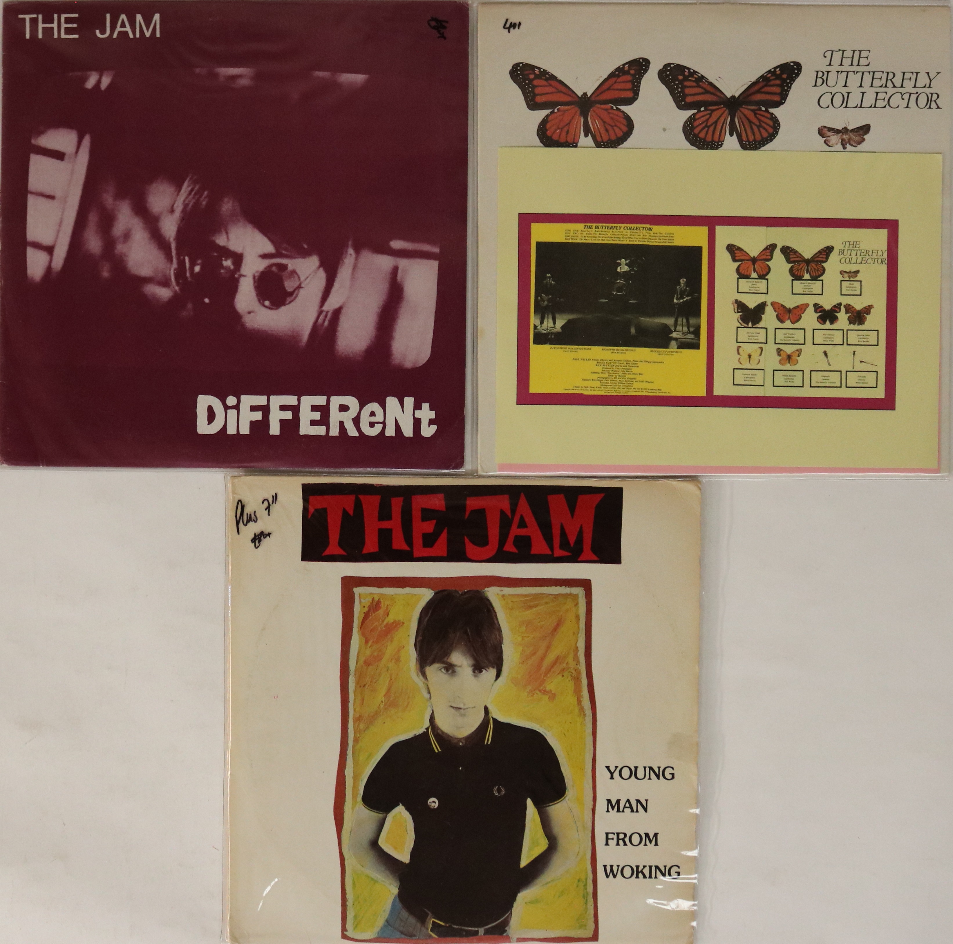 THE JAM / PRIVATE RELEASES - LPs/7". Killer selection of 3 x LPs plus 1 x 7".
