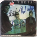 JAM GOING UNDERGROUND SIGNED 7".