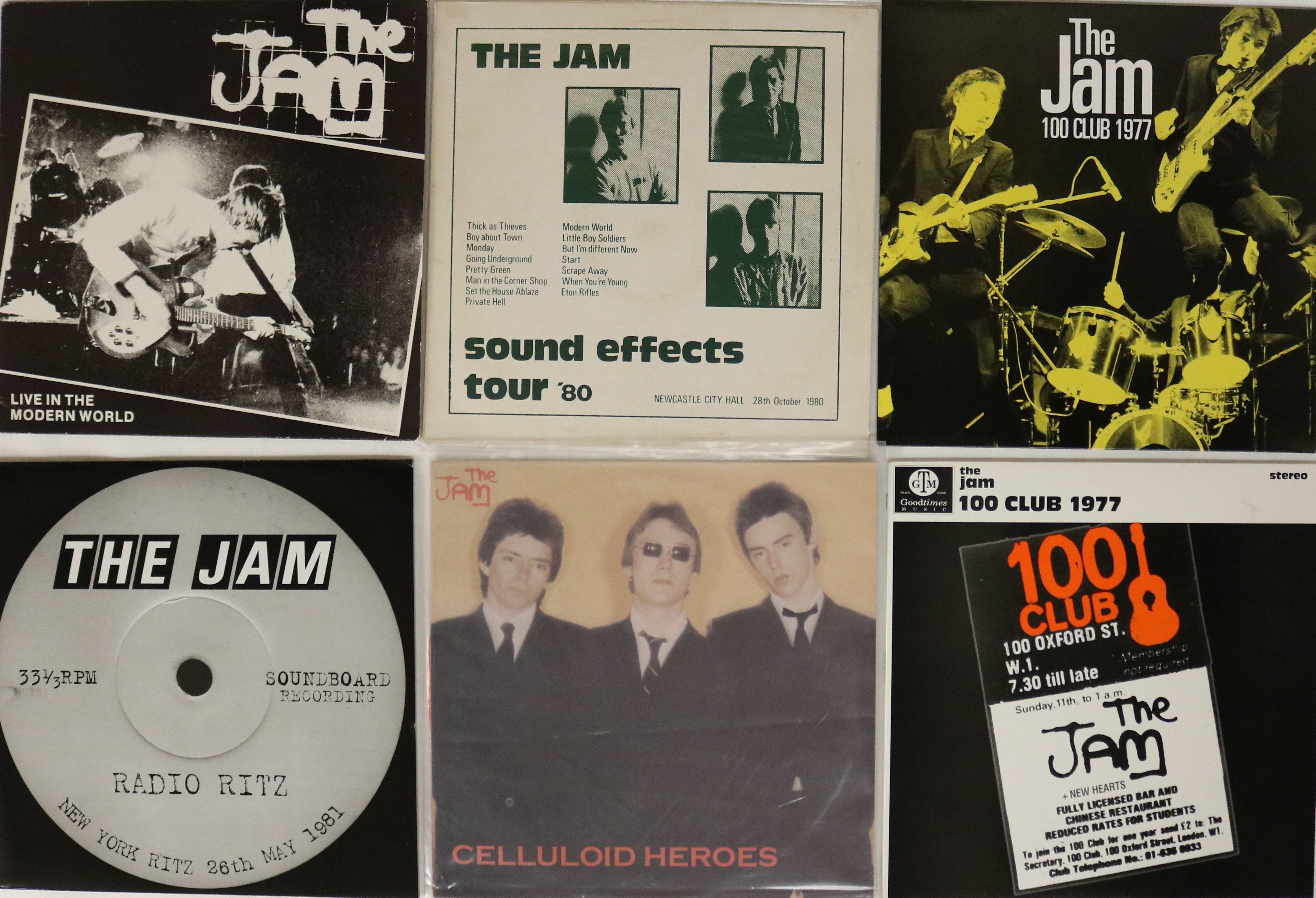 THE JAM / PRIVATE RELEASES - LPs. Killer bundle of 11 x LPs.