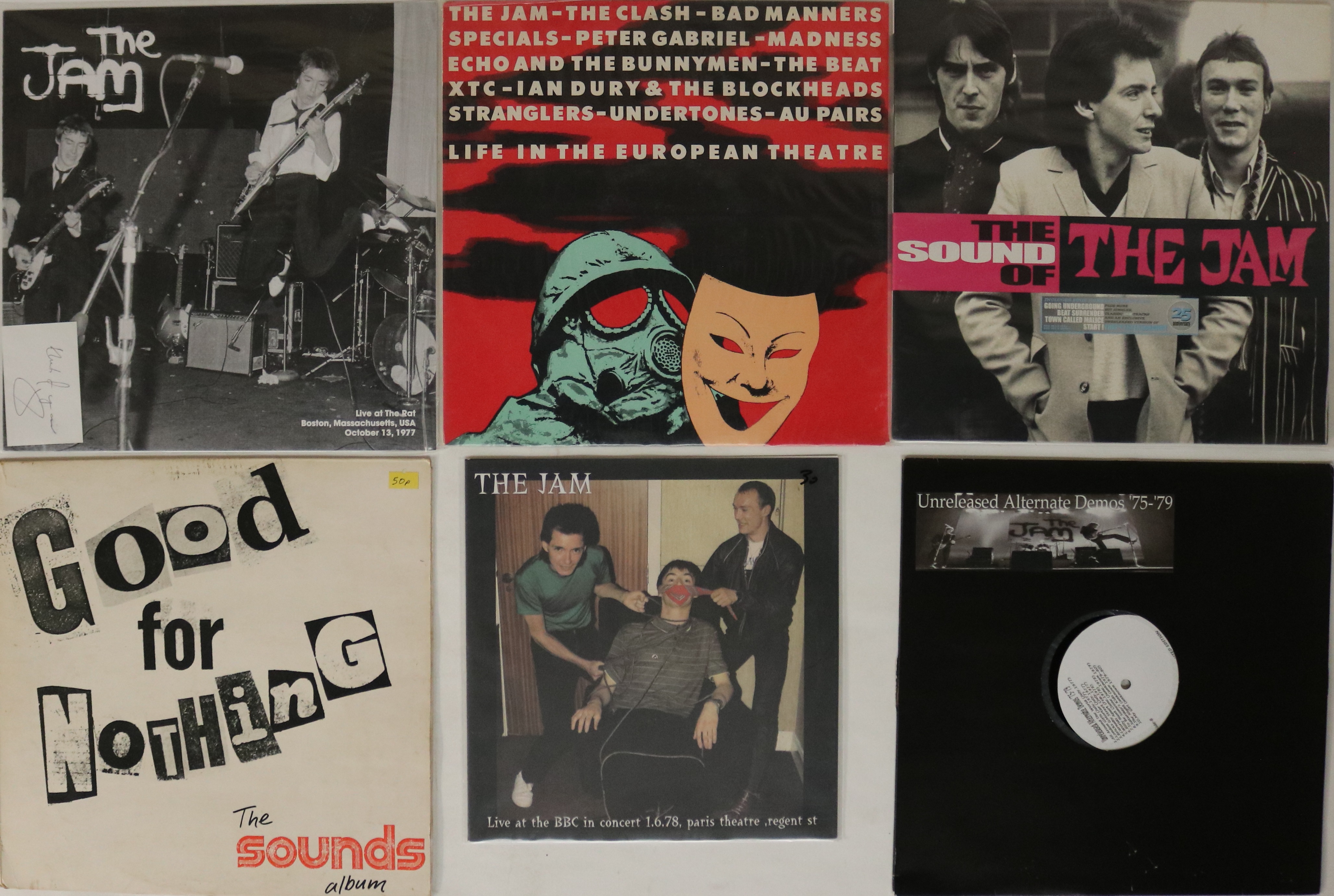 THE JAM / PRIVATE RELEASES - LPs/10". Fab bundle of 5 x LPs and 1 x 10".