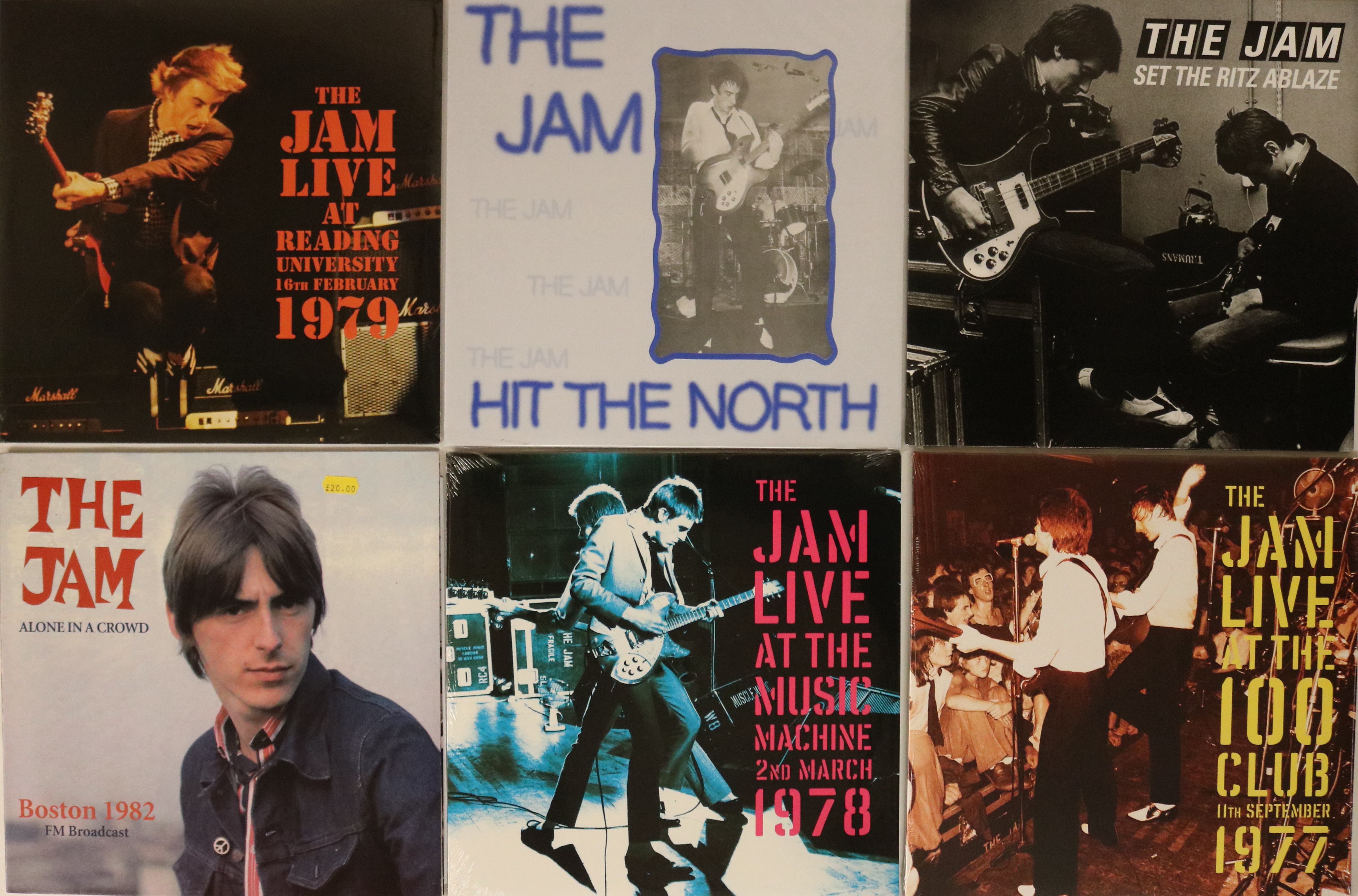 THE JAM / PRIVATE RELEASES - LPs.