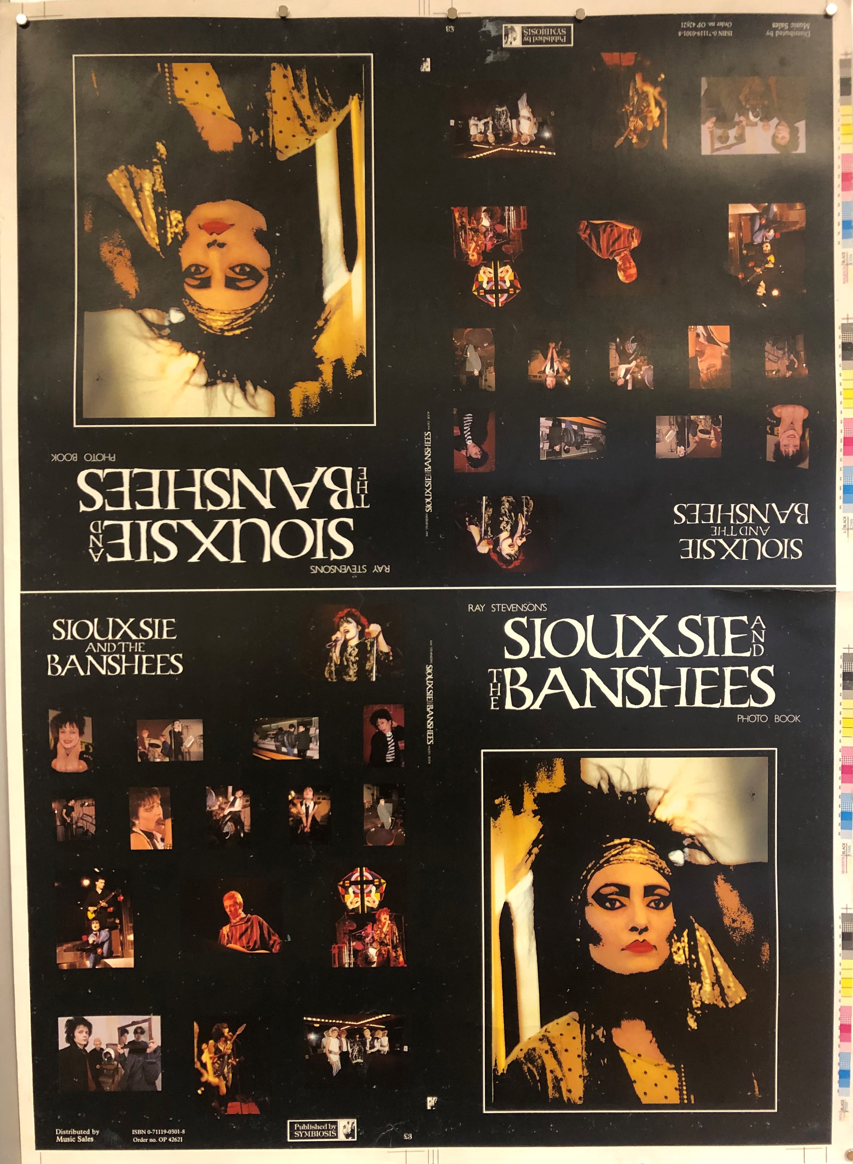 SIOUXSIE AND THE BANSHEES INC SIGNED POSTER. - Image 4 of 4