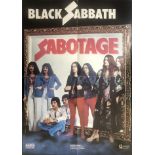 BLACK SABBATH SABOTAGE POSTER.