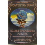 GRATEFUL DEAD NYE 1978 POSTER.