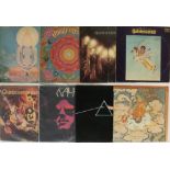 PROG ROCK - LPs/7". Killer collection of 46 x LPs and 8 x 7".