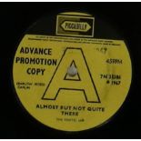 THE TRAFFIC JAM - ALMOST BUT NOT QUITE THERE 7" DEMO (PICCADILLY 7N 35386).