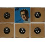 BUDDY HOLLY & THE CRICKETS COLLECTION - 7"/BOX SET. Complete run of 42 x 7" plus one 7" box set.