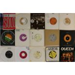 HARD ROCK / FOLK ROCK / POP - 7". Fab collection of about 100 x 7", including some coloured records.