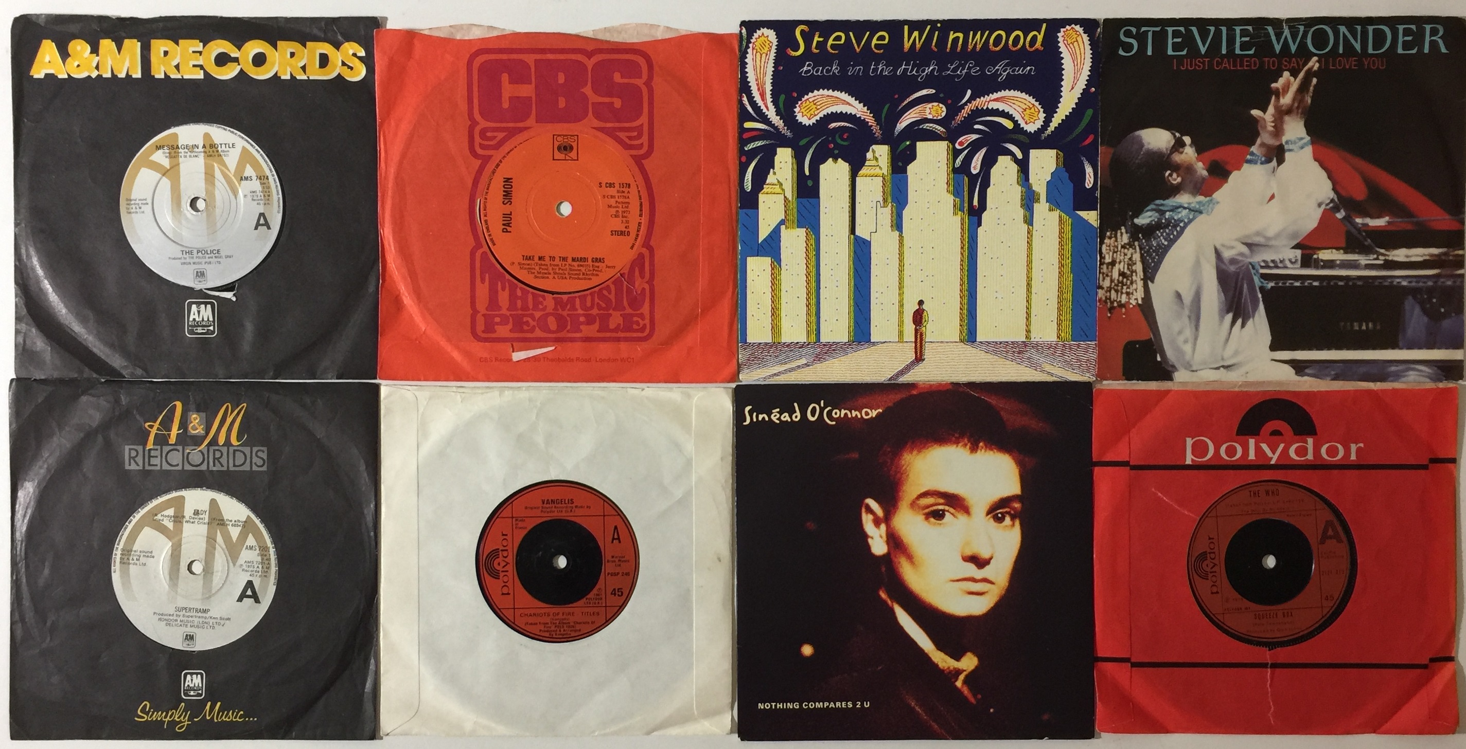 60s - 80s ROCK & POP - 7". All the classics with this collection of around 150 x 45s. - Image 4 of 4