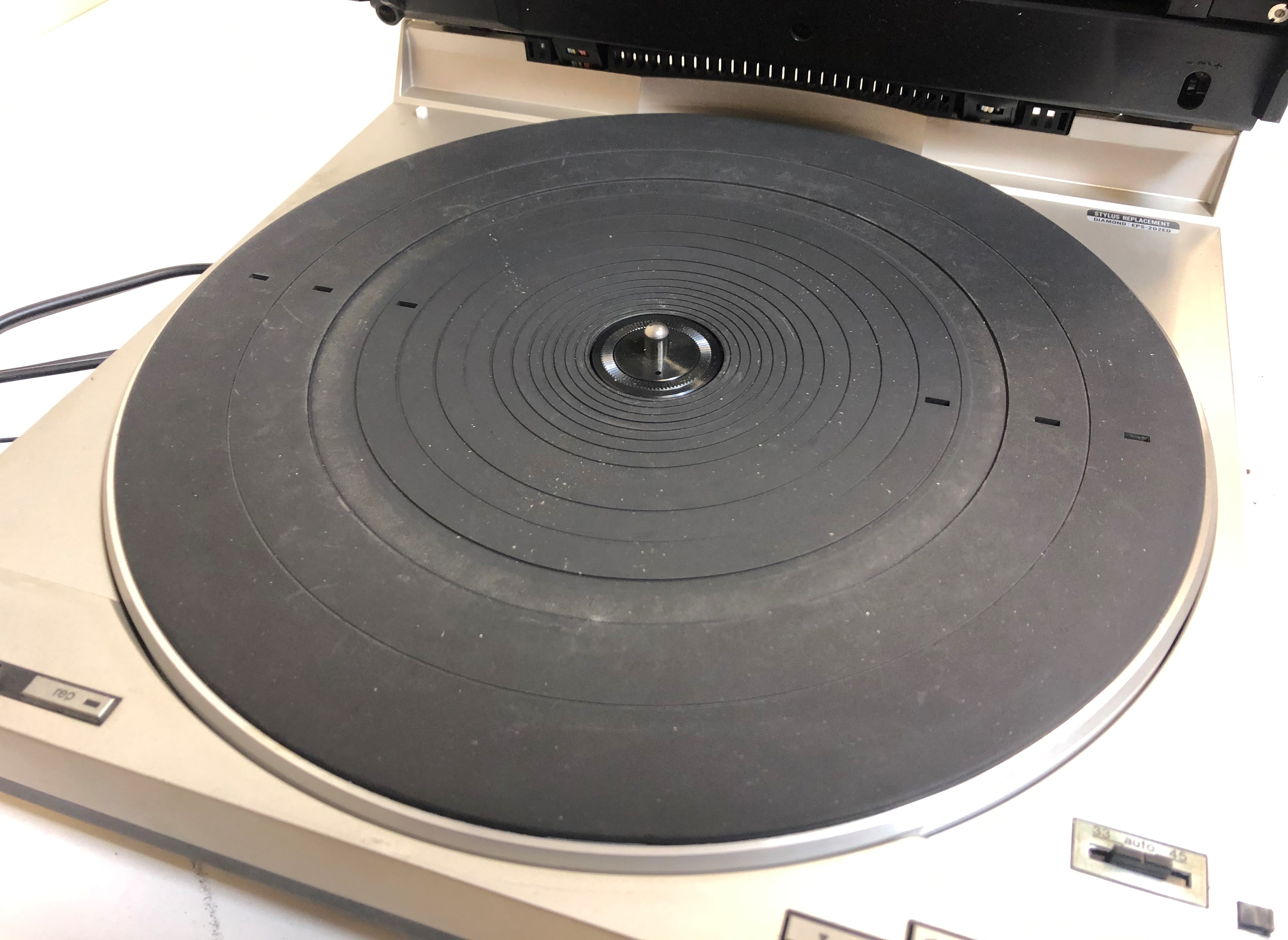 HMV GRAMOPHONE/TECHNICS TURNTABLE. - Image 8 of 9