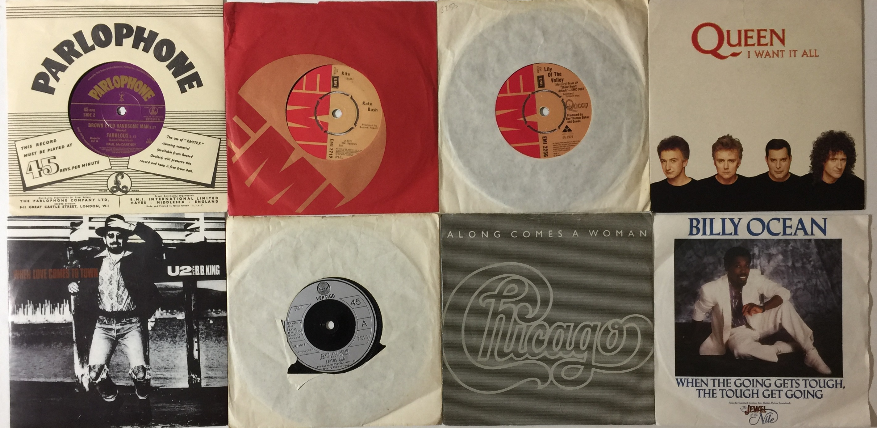 60s - 80s ROCK & POP - 7". All the classics with this collection of around 150 x 45s. - Image 3 of 4