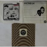 3 x U2 EARLY 7" SINGLES INCLUDING THREE, ANOTHER DAY & CELEBRATION.