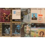 FOLK / ROCK-FOLK / BLUES - LPs. Rockin' clean collection of 43 x (mainly) LPs.