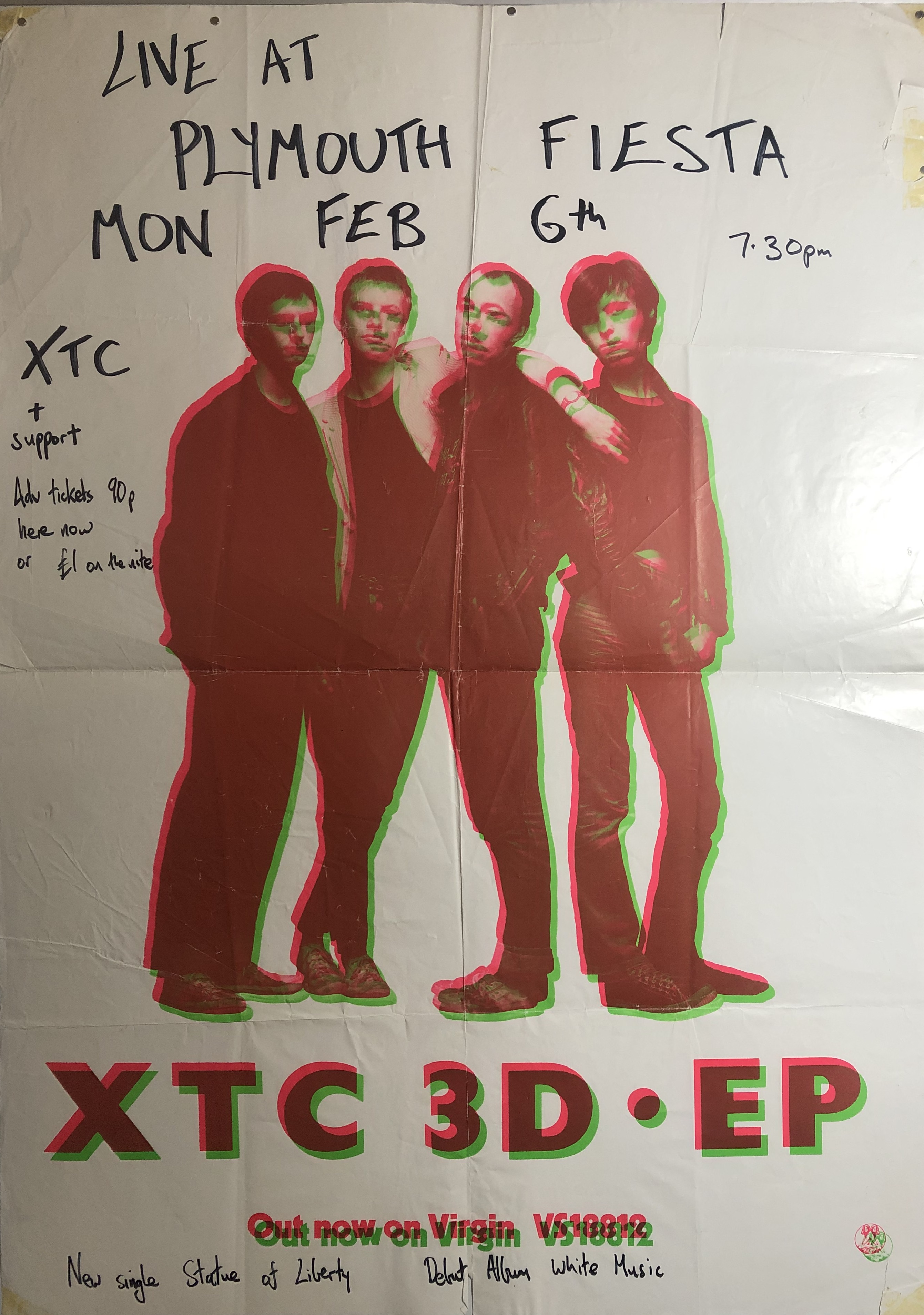 XTC POSTERS. - Image 2 of 8