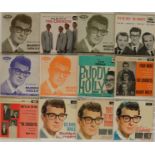 BUDDY HOLLY & THE CRICKETS COLLECTION - BRUNSWICK & CORAL EPs. Complete set of 17 x EPs.