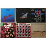 THE BEATLES & RELATED - GERMAN PRESSING LPs. Sehr Gut collection of 14 x LPs and 1 x LP box set.