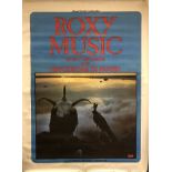 ROXY MUSIC 1982 PARIS POSTER.