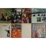 PROG / ROCK / FOLK - LPs/BOX SET. Tasty collection of 54 x LPs plus one BOX SET.