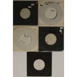 REGGAE - 7" WHITE LABEL TEST PRESSINGS/ACETATE.