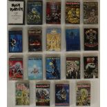 IRON MAIDEN / HEAVY METAL - CASSETTES. Fantastic bundle of 18 x cassettes.