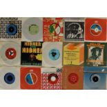 SOUL / REGGAE - 7". Stirrin' collection of 70 x 7". Artists/titles include I.