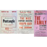 FAIRFIELD HALL CROYDON FLYER ARCHIVE - PENTANGLE.