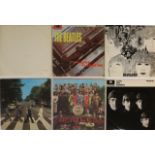 THE BEATLES - LPs. Fab pack of 9 x UK pressing studio LPs including early/original pressings.