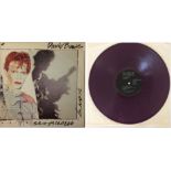 DAVID BOWIE - SCARY MONSTERS LP - PURPLE VINYL (BOW LP 2).