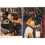 IKE AND TINA TURNER.