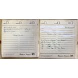 1960S BEAT BAND MONTANAS - UNRELEASED TAPES. Two boxed reels of 5" audio tape.