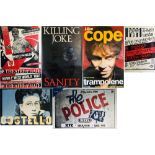 PUNK/POST PUNK POSTERS.