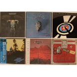 THE EAGLES / JAPANESE & ROW RELEASES - LPs.