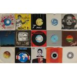 NEW WAVE / SYNTH POP / POP - 7". Stirrin' collection of 65 x 7".