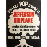 JEFFERSON AIRPLANE HOLLAND POP FESTIVAL 1970.