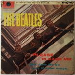 THE BEATLES - PLEASE PLEASE ME LP - 2ND UK PRESSING ('BLACK AND GOLD' PMC 1202).