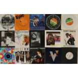 MIX GENRE - SINGLES COLLECTION - 7". Varied clean collection of about 230 x 7" pic sleeves.