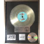 BEACH BOYS RIAA AWARD.