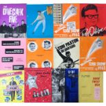 1960S ROCK AND ROLL PROGRAMMES AND TICKETS.