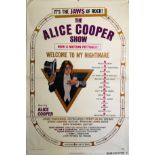 ALICE COOPER WELCOME TO MY NIGHTMARE.