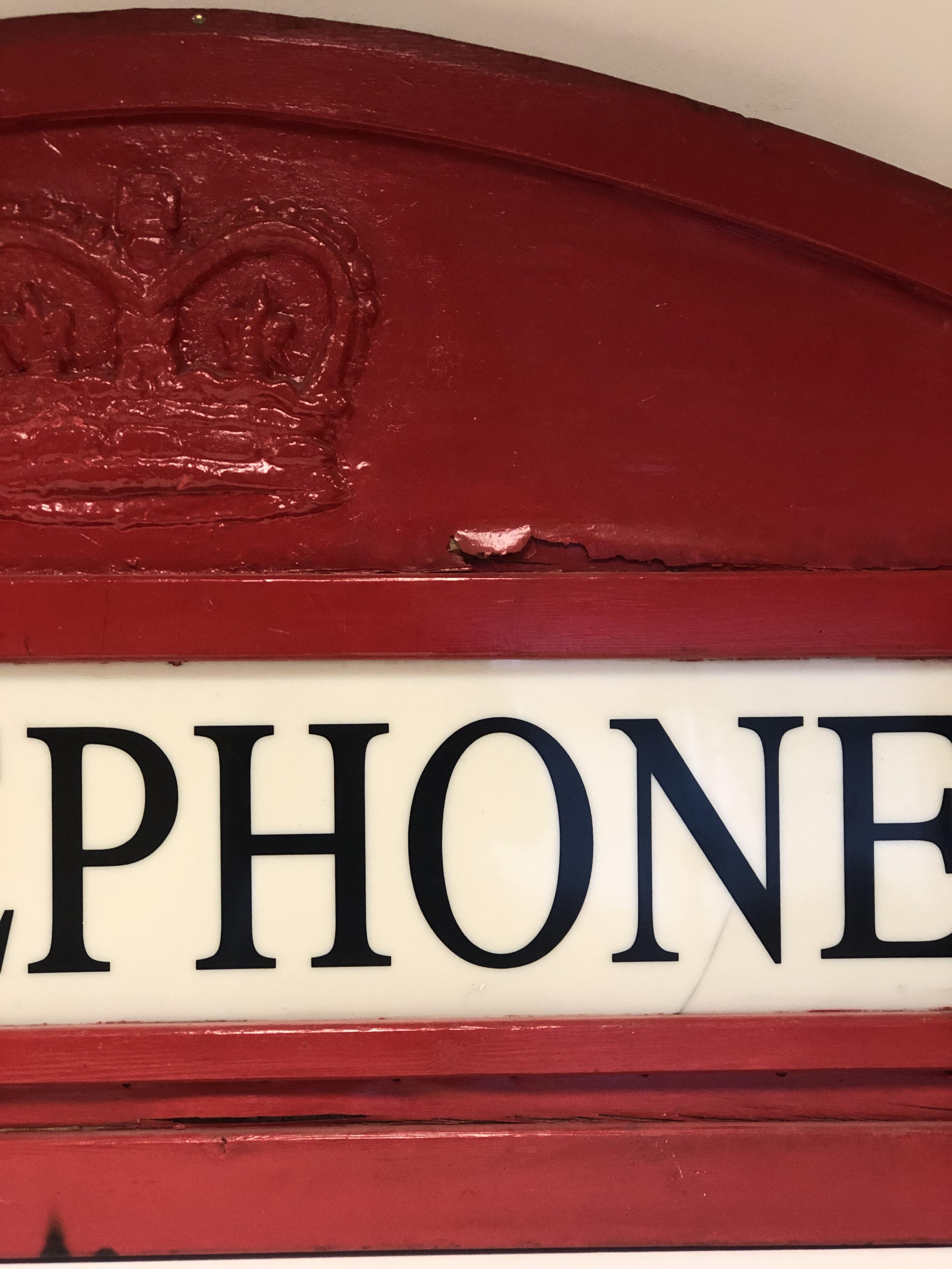 OASIS PHONE BOX DISPLAY USED ON STAGE DURING THE BE HERE NOW TOUR. - Image 3 of 13